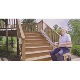 Elite Outdoor Straight Stair Lift