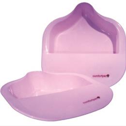 Bariatric Comfortpan Bed Pan Weight Cap 1200 lbs-Lavender