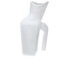 Carex Female Urinal P706-00 - The urinal is designed to help prevent spills.&amp;nbsp; A sturdy gr