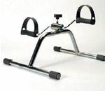 Standard Aerobic Pedal Exerciser - Great for cardiovascular fitness. Chrome-plated steel frame
con
