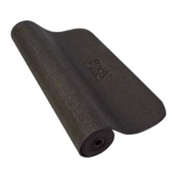 Sport/Yoga Fitness Mat Black 1/4 X 24 X 72 PVC