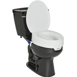 Aquatec A90 Raised Toilet Seat With Lid, 4