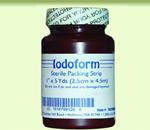 Invacare&#174; Iodoform Gauze Packing Strip - &amp;nbsp;Used for packing or as drainage conduits in wound
care ma