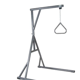 Image of BARIATRIC STANDING TRAPEZE WITH BASE SILVER VEIN 2