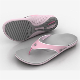 Spenco :: Spenco® Polysorb® Total Support Yumi Sandals, Women's Dove Grey/Pink 39-329