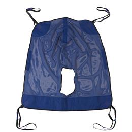 Full Body Patient Lift Sling With Commode Cutout thumbnail