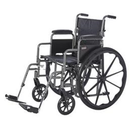 Lifestyle Mobility Aids :: Deluxe Wheelchair K1/K2 - 16"  and  18" Seat Width