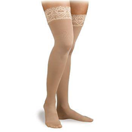 Activa Soft Fit Graduated Therapy Lace Top Thigh Highs 20-30 mmHg Activa Soft Fit Graduated Therapy Lace Top Thigh Highs 20-30 mmHg