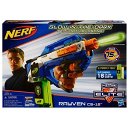 NERF N-STRIKE ELITE RAYVEN CS-18 BLASTER