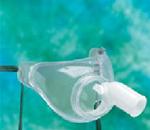 Adult Tracheostomy Mask - For tracheostomy and laryngectomy aerosol therapy. Tubing connec