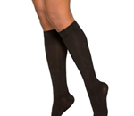 Knee-high Cotton - Designed with 25% Supima Cotton for optimum wearing comfort&amp;nbsp