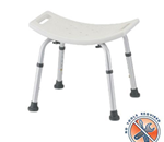 Bath Seat Without Back - 
    Provides comfortable seating while bathing
 