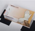 GLOVE EXAM LATEX MEDI-GUARD POWDERED L - Mediguard Powdered Latex Exam Gloves: Mediguard Powdered Latex G