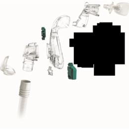 Image of Ultra Mirage™ full face mask complete frame assembly, medium – no cushion, no headgear 2