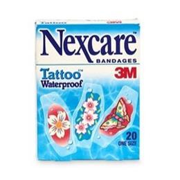 3M :: Nexcare™ Tattoo Waterproof Bandages