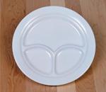 DMI 3 Section Plate - Helping you keep your food separate.