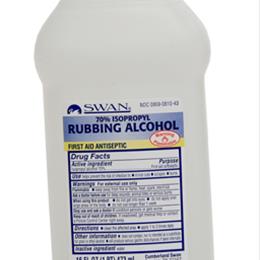 Isopropyl Alcohol- 70%- 16 oz Pack/6