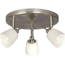 Galaxy Lighting 755619 3 Light Halogen Monopoint Directional Spot Light Galaxy Lighting 755619 3 Light Halogen Monopoint Directional Spot Light