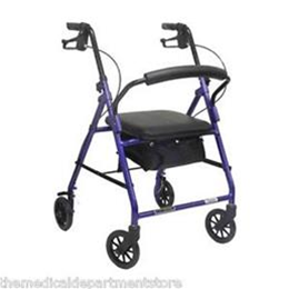 Image of Rollator (Walker with wheels and seat)