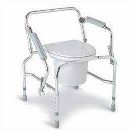 Medline :: Drop-Arm Commode Chair