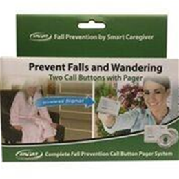 Two Call Buttons with Caregiver Pager System - Retail Packaged
