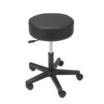 Padded Seat Revolving Pneumatic Adjustable Height Stool With Plastic Base - Product Description&lt;/SPAN