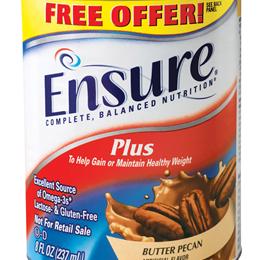 SUPPLEMENT ENSURE PLUS COFFEE 8OZ CAN