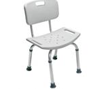 Platinum Collection Bath Seat with Back - This Lumex bath seat with backrest features an anodized aluminum