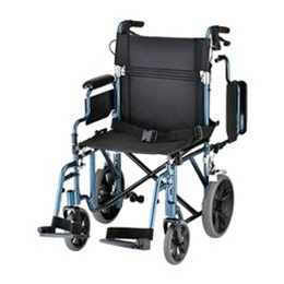 Nova Medical Products :: Transport Chair 19 inch with 12" Rear Wheels