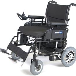 Wildcat 450 H/D Folding Power Wheelchair 24 Seat Black