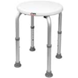 Carex Health Brands :: Compact Round Shower Stool