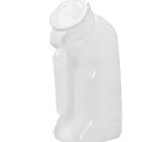 Male Urinal with Cover - Durable translucent polyethylene male urinal.&amp;nbsp; Easy-to-clea