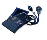 Aneroid Sphygmomanometer - Large adult nylon cuff with latex inflation system. Artery label