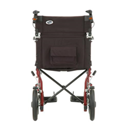 Image of 19 inch Transport Chair with 12 inch Rear Wheels - 330 9