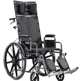 Drive :: Sentra Reclining Wheelchair With Various Arm Styles And Elevating Leg Rest