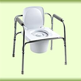 Image of All-In-One Aluminum Commode 1