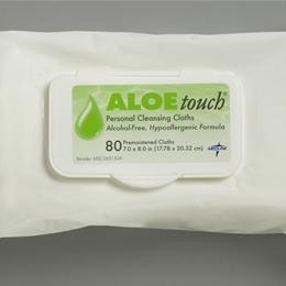 WIPE ALOETOUCH SCENTED 7X8 80/PK