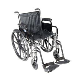Image of Silver Sport 2 Wheelchair With Various Arms Styles And Front Rigging Options