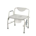 Bariatric Drop Arm Bedside Commode Chair - Product Description&lt;/SPAN