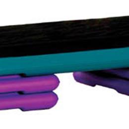 Original Health Club Step Grey / Purple Steps