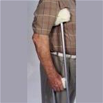 Sheepette™ Crutch Cover Set - 
    Thick, plush Sheepette&amp;trade; material provides su