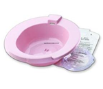 SITZ BATH SET - Vented bowl helps prevent accidental overflow. Set includes: 