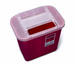CONTAINER SHARPS 2 GAL RED WALL/FREE - Multipurpose Containers: The Non-Tortuous Lid Design Accommodate