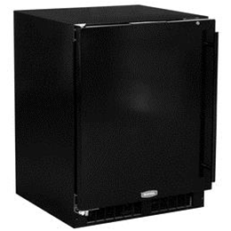 MARVEL ADA Height 4.6-cu ft Counter-Depth Built-In Compact Refrigerator (Black) ENERGY STAR