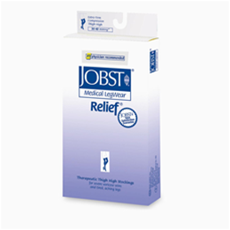 Jobst Relief 30-40 mmHg Thigh High Support Stockings (Open Toe)