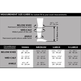 VenoSoft Silver Microfiber Stockings