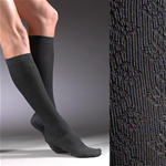 Activa&#174; Sheer Therapy&#174; 15-20 mm Hg Lite Support Small Diamond Women&#39;s Patterned Dress Socks - 
    Unique patterned design in a compression sock &lt;/li
