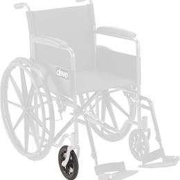 Drive Medical :: Caster only for Silver Sport Wheelchair  19cm  PVC  1ea
