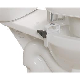 Image of Padded Raised Toilet Seat Riser