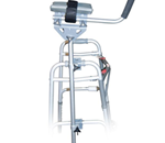 Universal Platform Walker/Crutch Attachment - Cradles forearm with soft vinyl padding for comfortable weight b